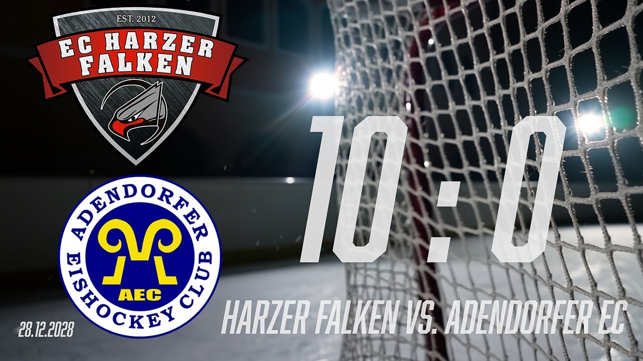 Tore zum 10 zu 0 Harzer Falken Adendorfer EC