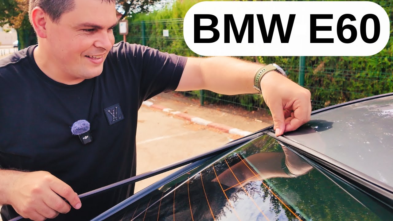 Cum schimbi chederul la luneta spate BMW E60 – Tutorial pas cu pas