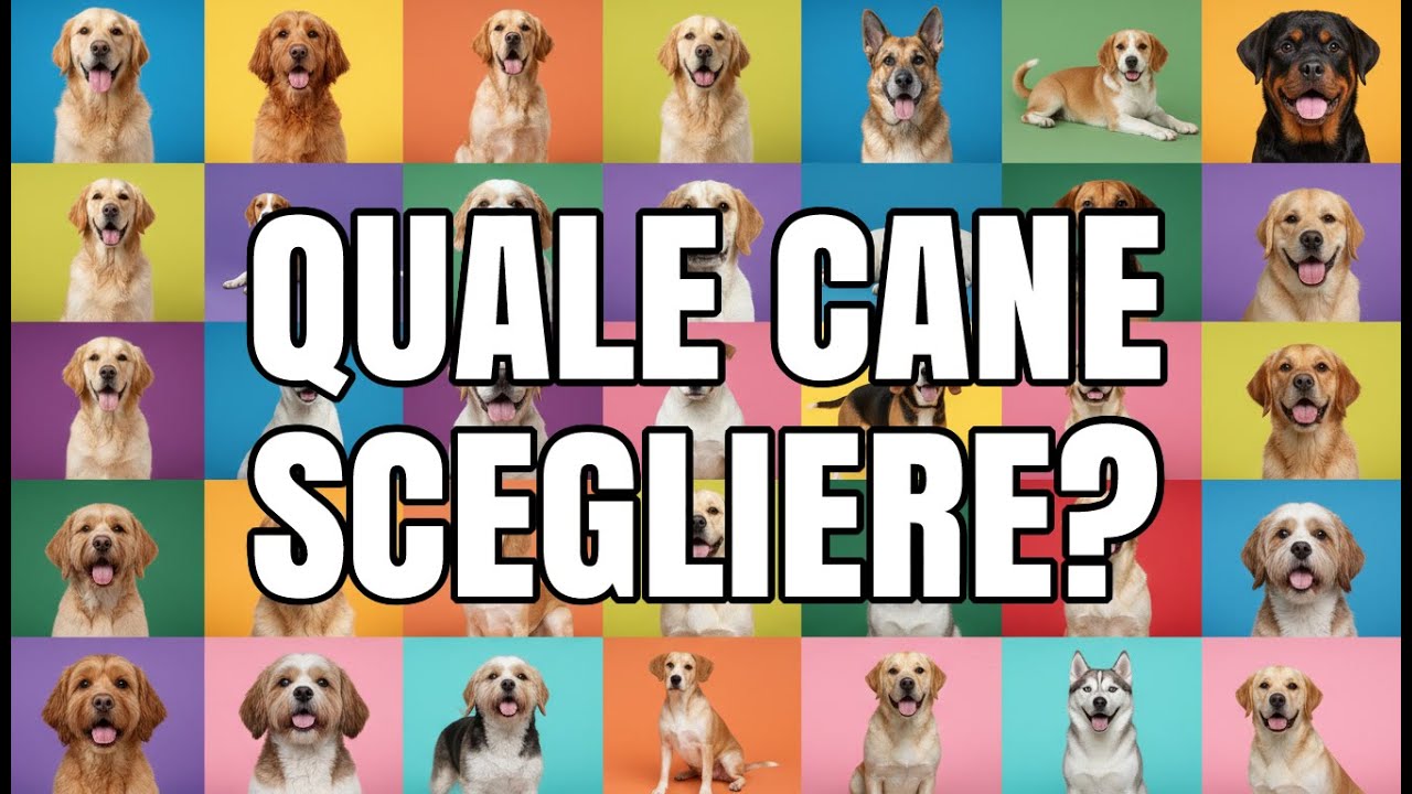 QUALE CANE SCEGLIERE? La guida DEFINITIVA per trovare il CANE GIUSTO per TE! 🐶❤️ Consigli utili