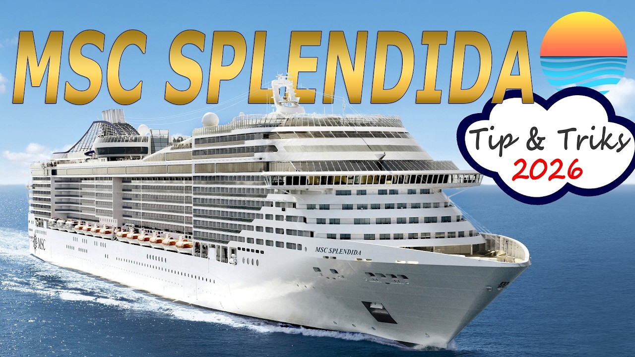 🚢 MSC Splendida 2026 | Tips & Tricks | Ship Tour - Kompletná prehliadka lode