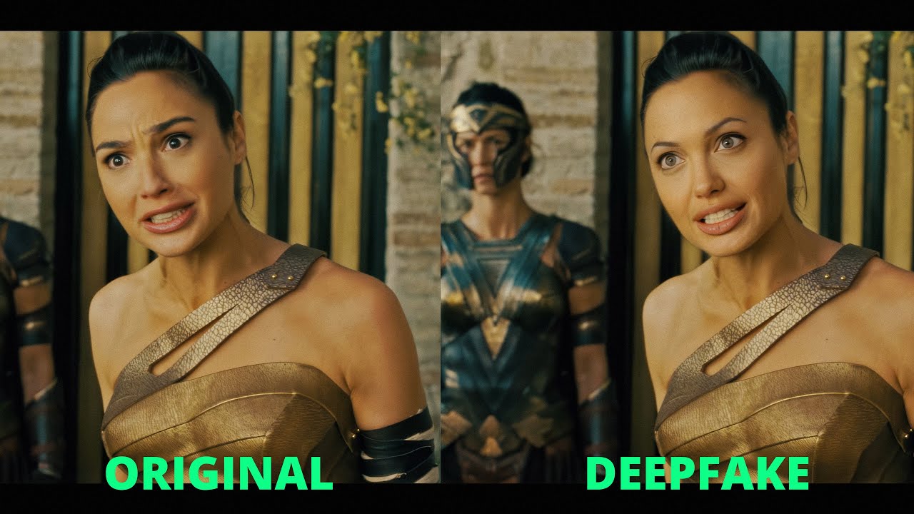 Angelina Jolie is Wonder Woman [Deepfake][4K]