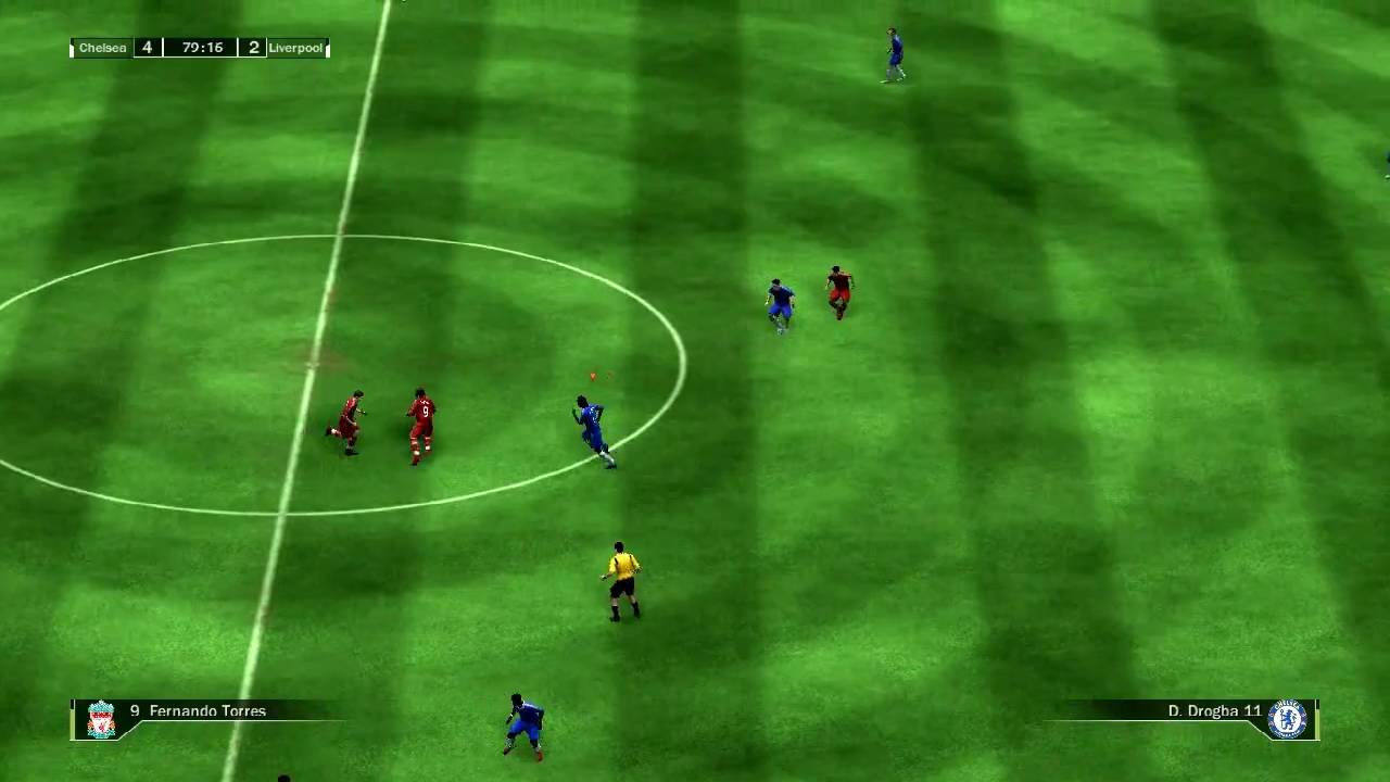 #2 - Fifa 09 Friendly Gameplay PC HD - Chelsea Vs Liverpool 2nd Half