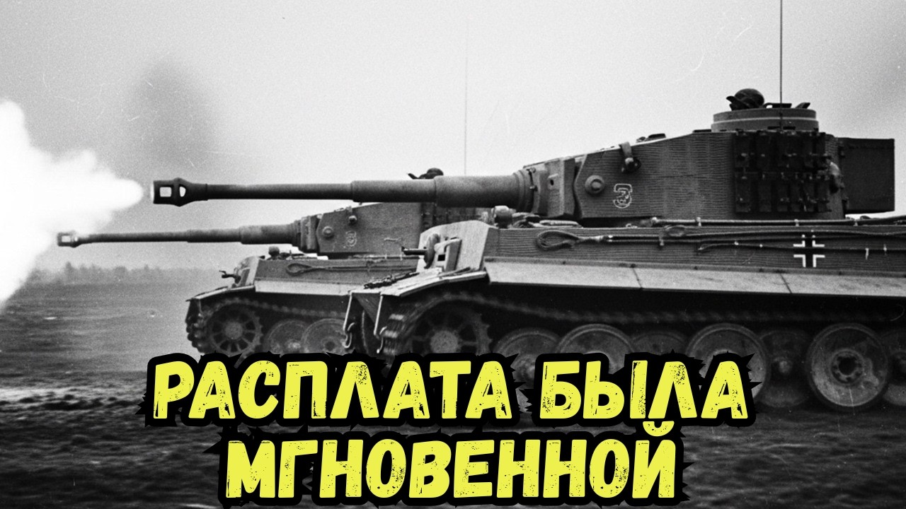Когда 2 «Тигра» Зажали Сломанную САУ — Этот Блеф Капитана Вошёл В Историю