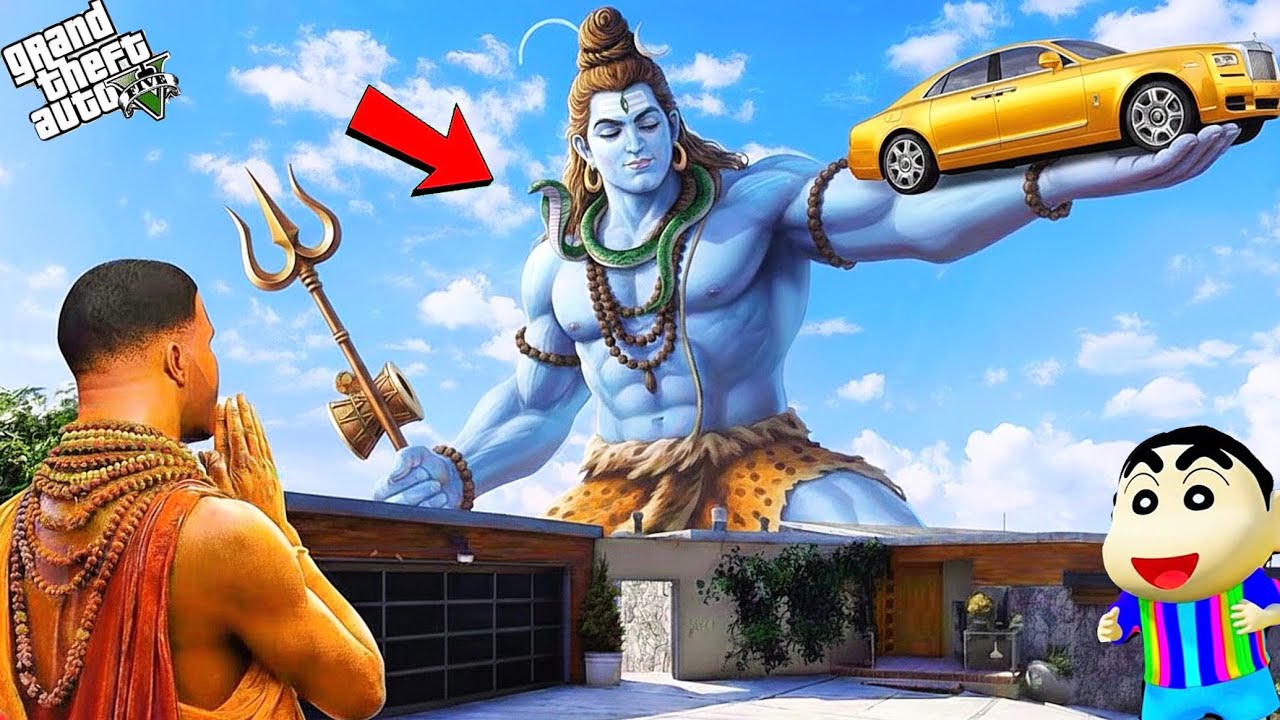 ⚜️Mahashivratri Celebrated with True Faith 🔱 | Lord Shiva’s Miracle in GTA V Story”