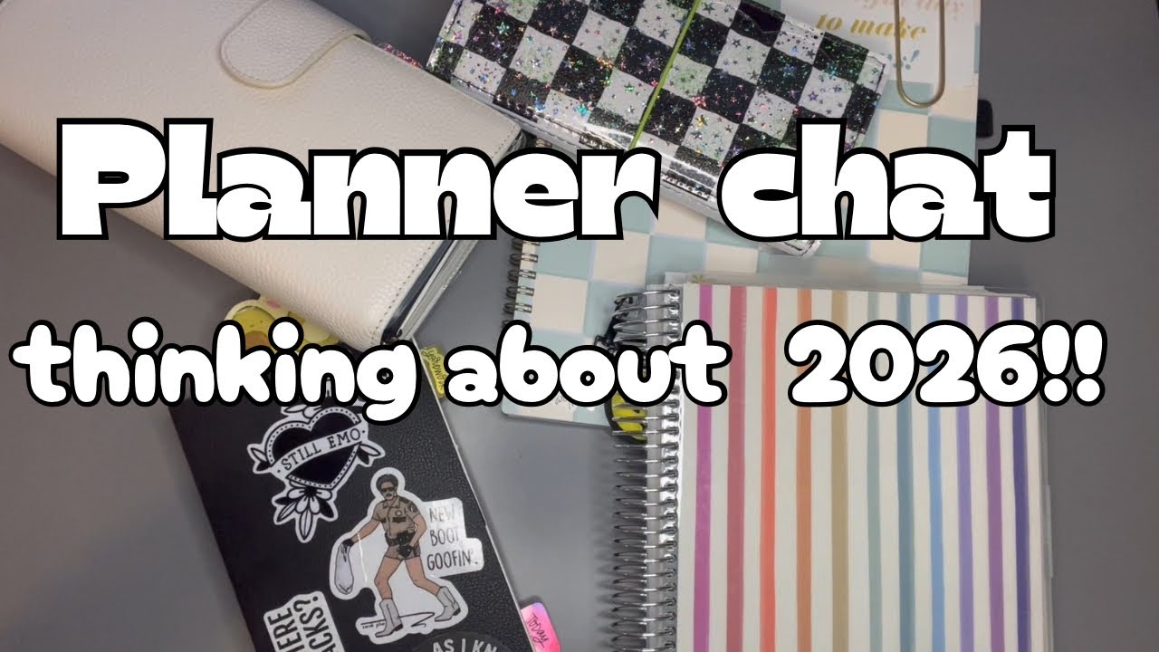 Thinking about 2026 planners! | Planner Chat