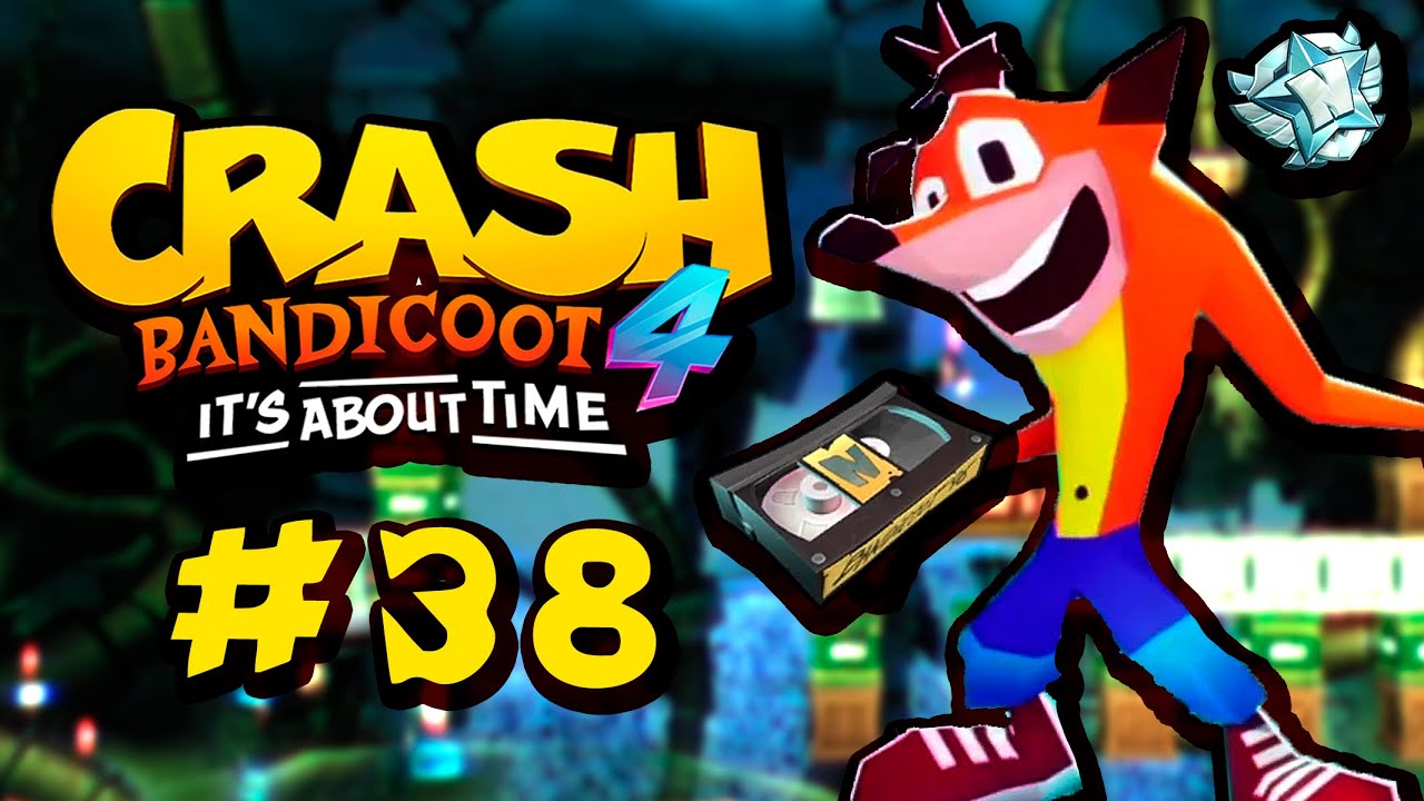 HORA DE RETOMAR AS INTENSAS FITAS FLASHBACK | Crash Bandicoot 4: It's About Time (106%) [PARTE 38]