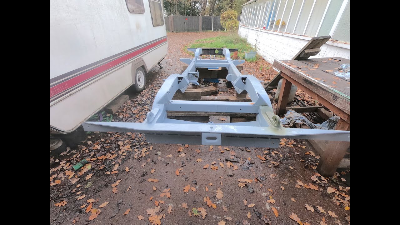 The hook, part eight. repairing the rotton series land rover chassis
