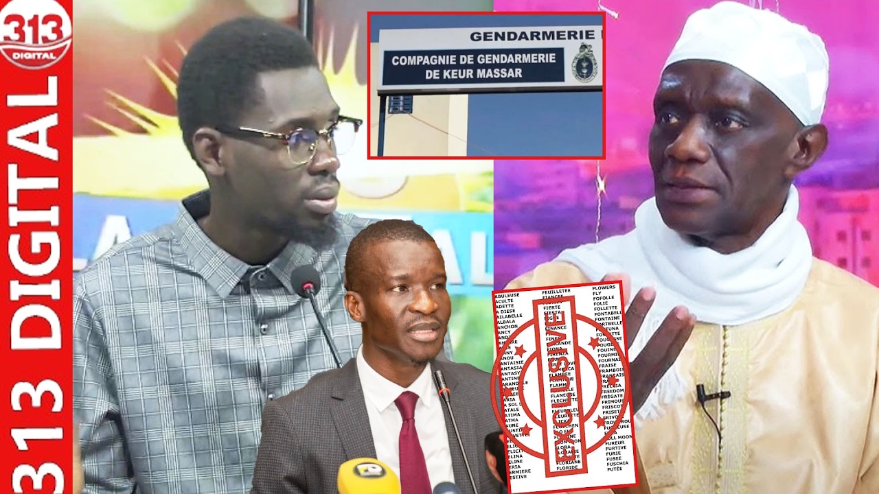 «Li Mame Matar wax enquêteurs yi …» Me Bamba Cissé réagit- Daouda Djigal dévoile la liste a la briga