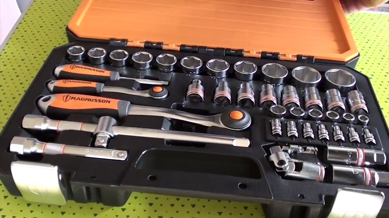 Déballage coffret douilles Magnusson