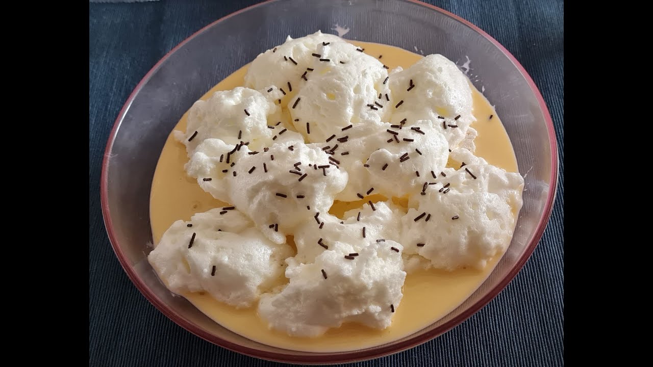 Recette : Œufs à la Neige