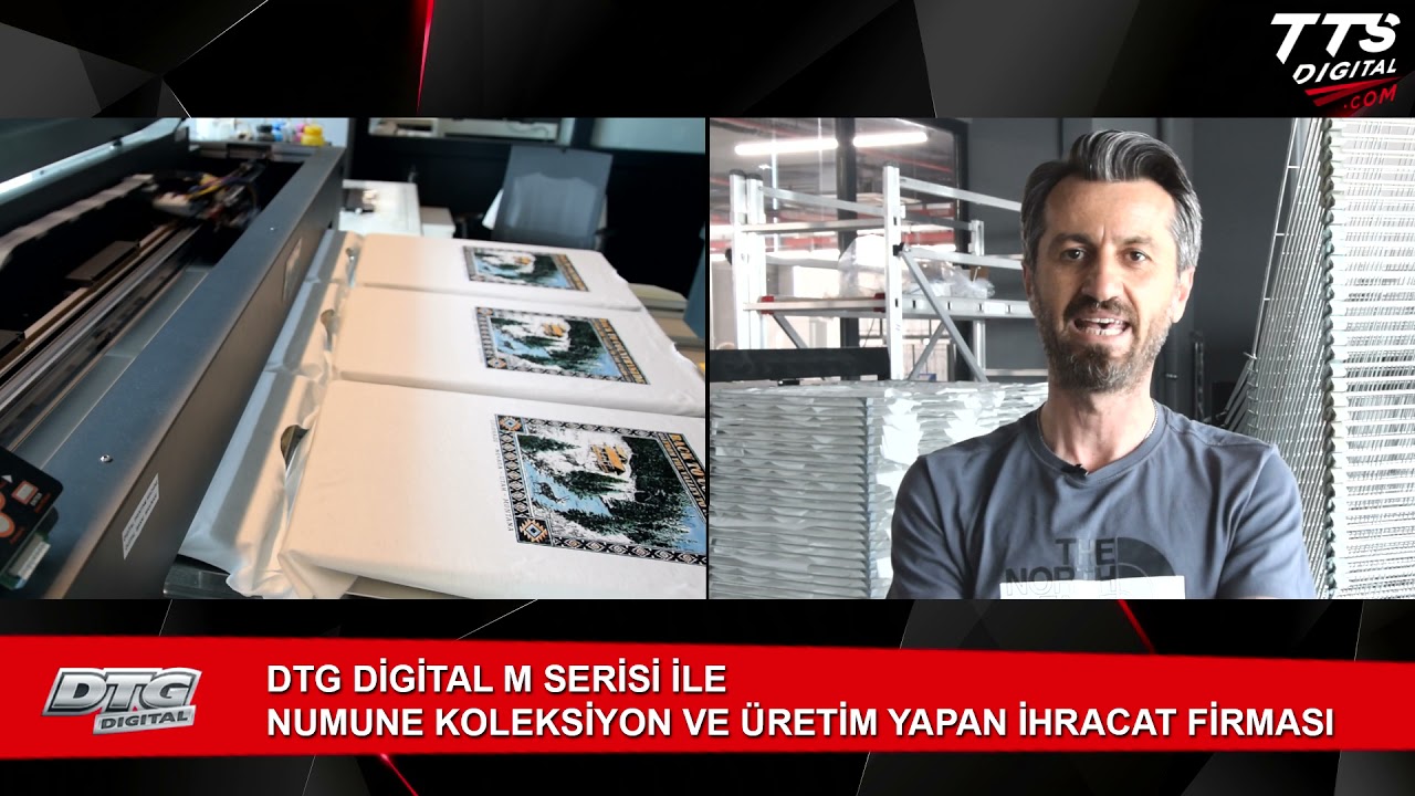 DTG Digital M Serisi ile Numune Koleksiyon ve Üretim Yapan İhracat Firması
