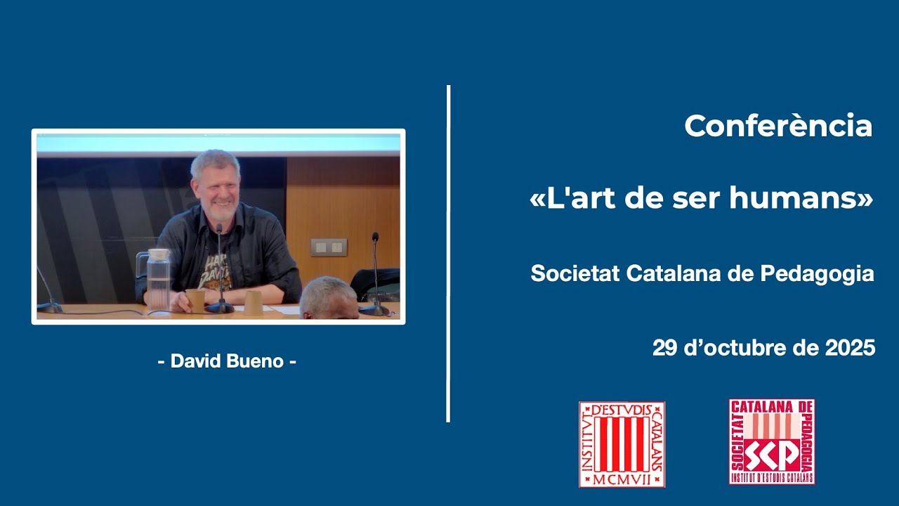 Conferència «L'art de ser humans»