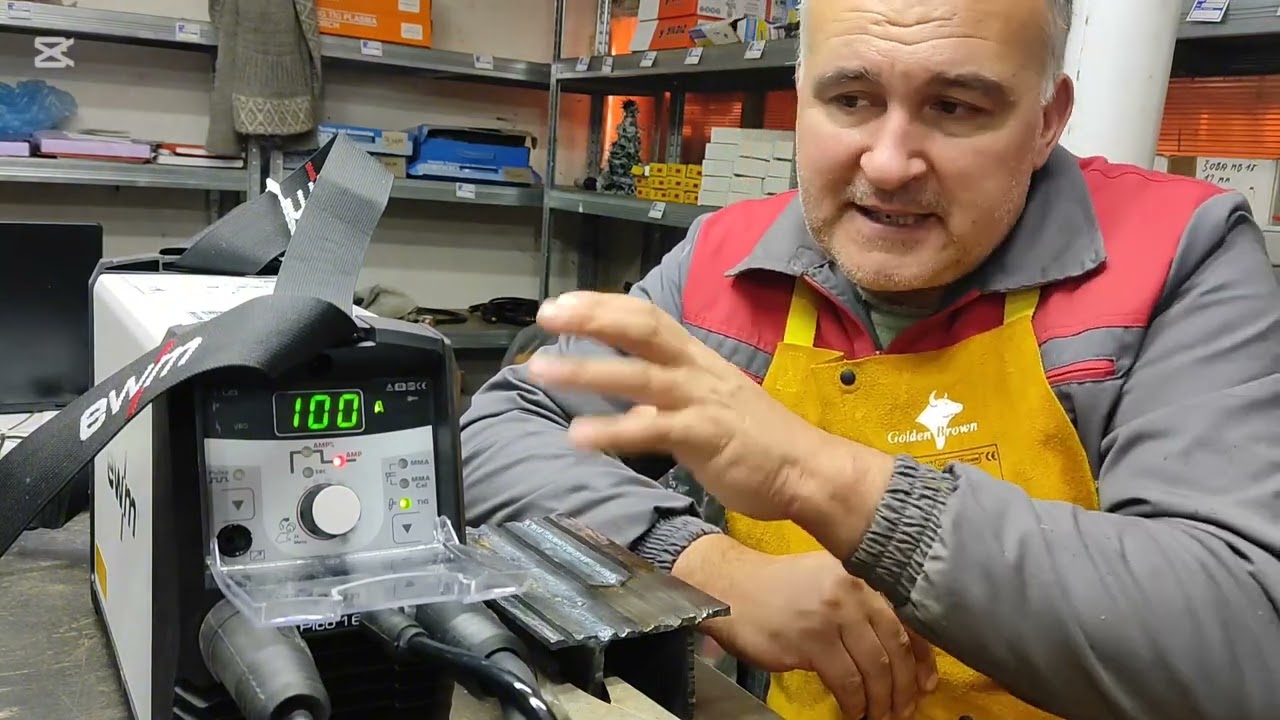 EWM PICO 160 CEL PULS  lift Tig test