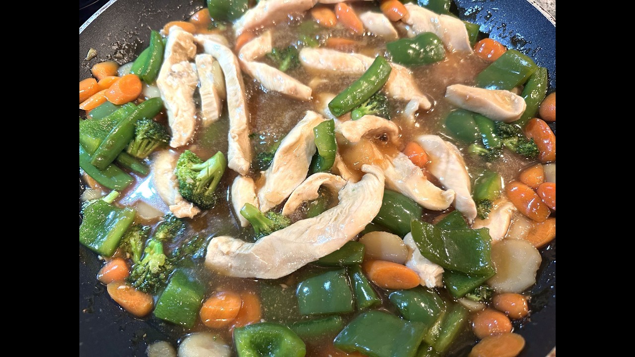 Cooking With Danny P  --  Stir Fry  (Chicken & Beef)  --