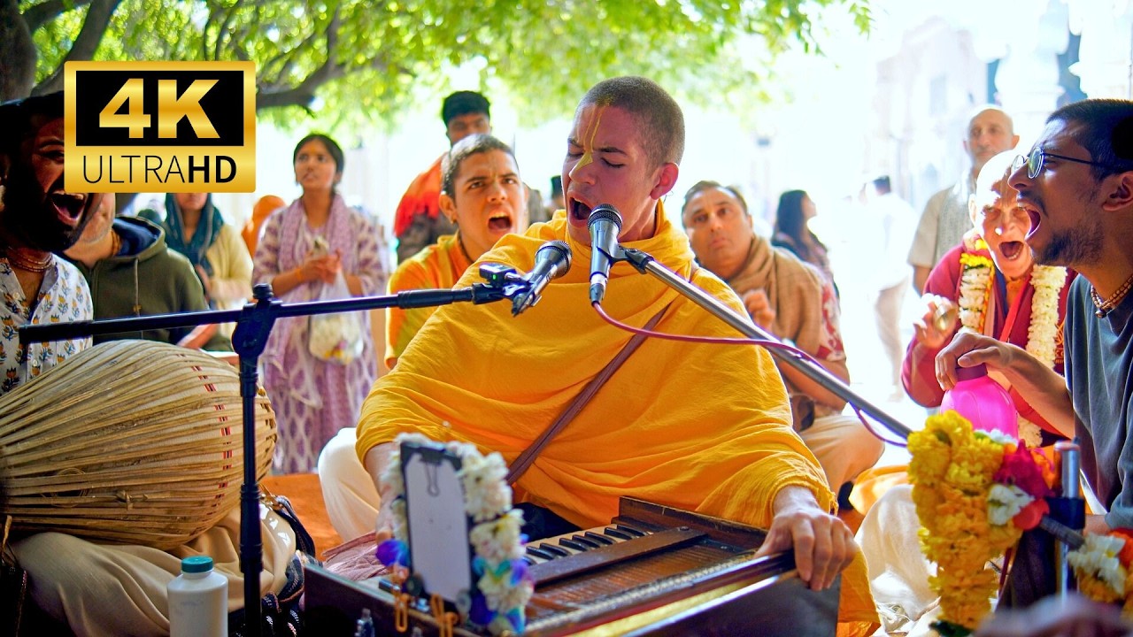EPIC POWERFUL Kirtan by Syama Manohar Prabhu!!! ❤️‍🔥🎇🔥