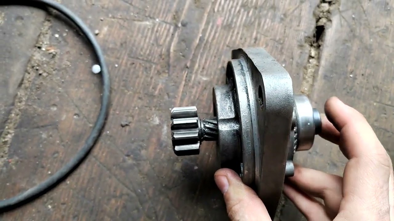Как Увеличить Вылет БЕНДИКСА стартера Magneton 2.7 кBт