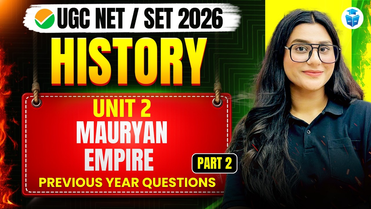 UGC NET Paper2 History | Mauryan Empire PYQs Questions | UGC NET June 2026 JRFAdda