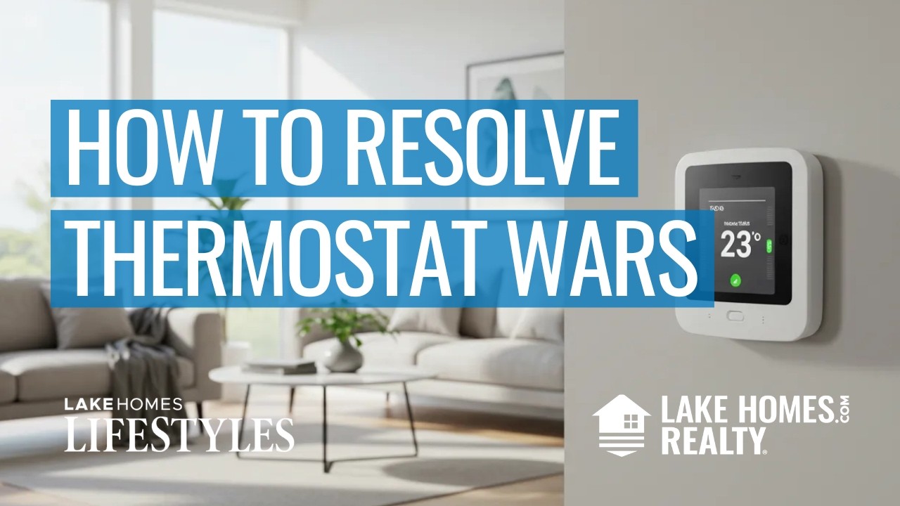 Tips to Resolve Thermostat Wars in Your Lake Home | Lake Homes Lifestyles