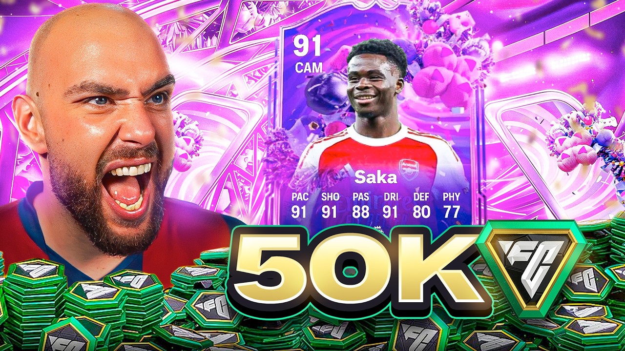 50K FC Points Decides My Team w/ FLASHBACK SAKA!