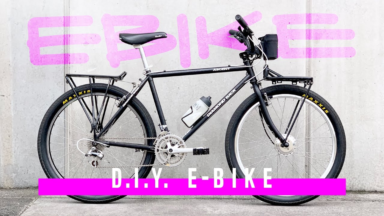 ebike conversion on my 90s mountain bike with swytch
