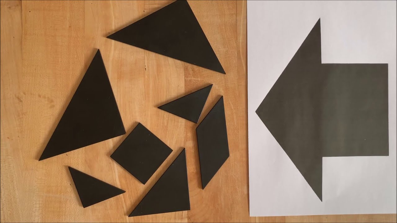 Arrow Tangram Puzzle