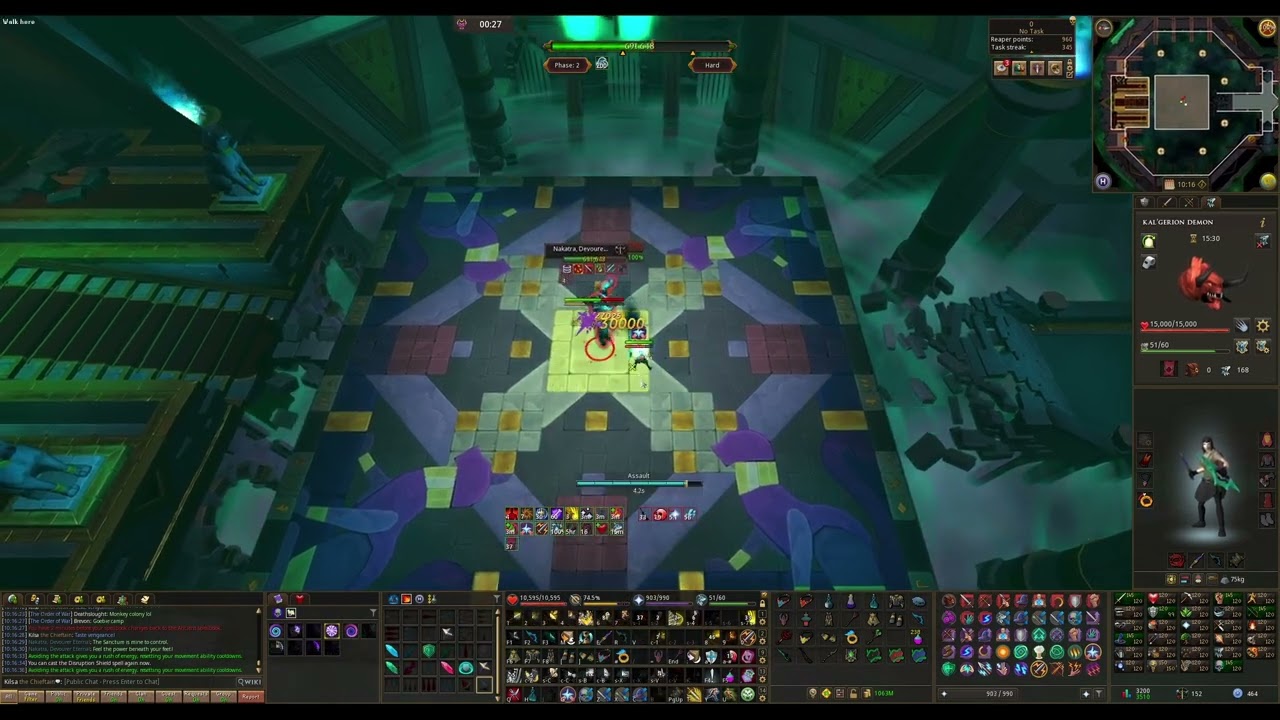Nakatra, Devourer Eternal, 1:32.4 Melee/Mage (Hard Mode) - Sanctum Of Rebirth