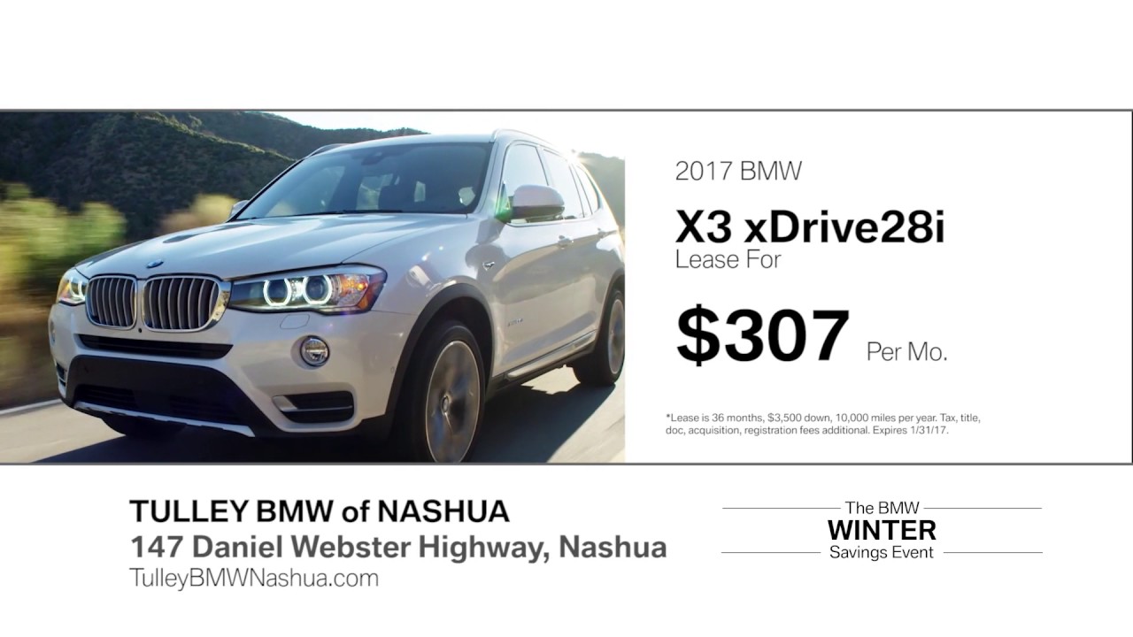 Tulley BMW of Nashua New Car Sales Event