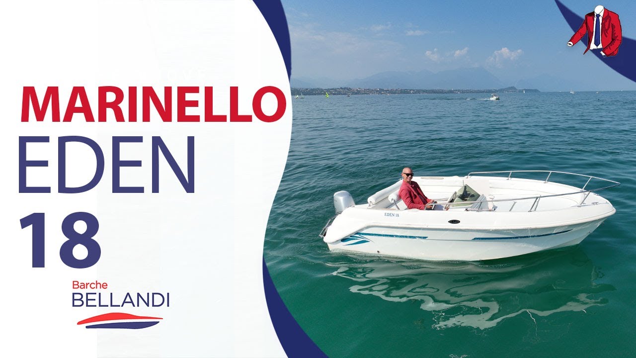 Guida alla Barca MARINELLO EDEN 18 // Carrellabile e Senza Patente Nautica // Barche Bellandi