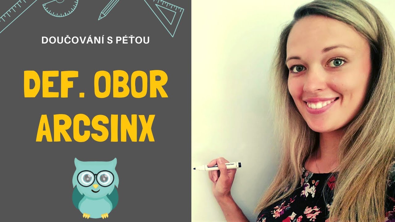 Definiční obor arcsinx + logaritmus_řešený příklad