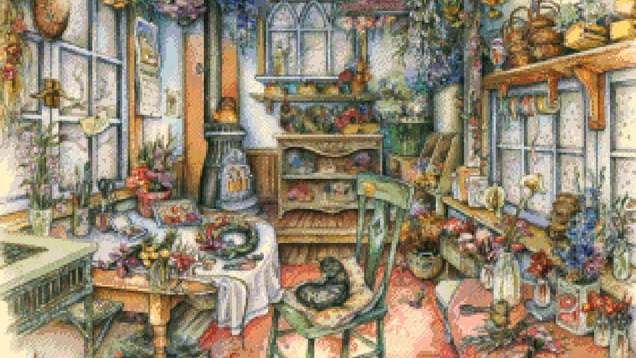 LIVE Stitch With Me #255 - Dried Flowers Mini