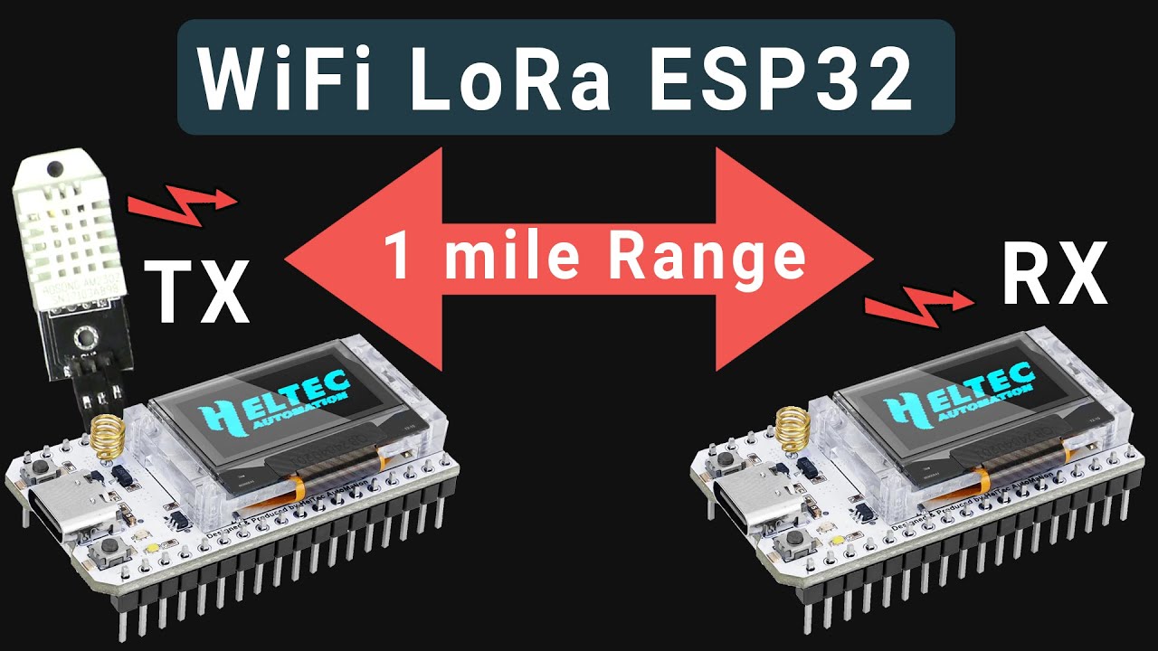 DIY Wireless Temp Sensor | ESP32 + LoRa | 1 Mile Range, Off-Grid, Free!