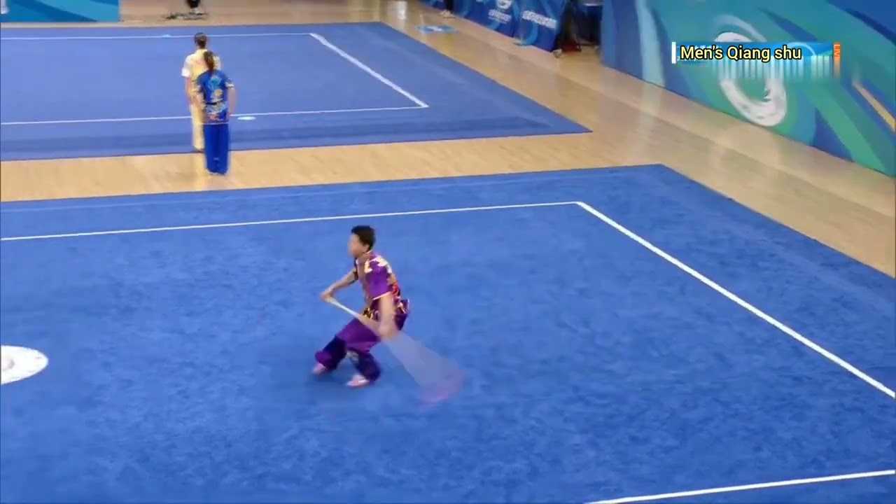 Xu Ao(Shandong) - men's spear! 男子枪术 山东体院 许 澳 9.54