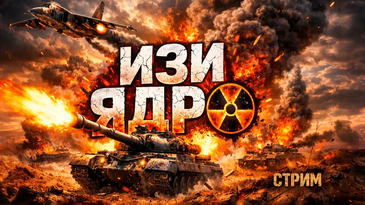War Thunder ИЗИ ЯДРО Часть 2: СССР 11.3 Разнос + Британцы 11.7 Гринд | Стрим 2026