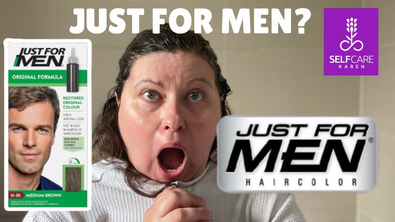 I Tried Just For Men to Cover My Grey Roots | Medium Brown Review (Yes, I&rsquo;m a Woman!)