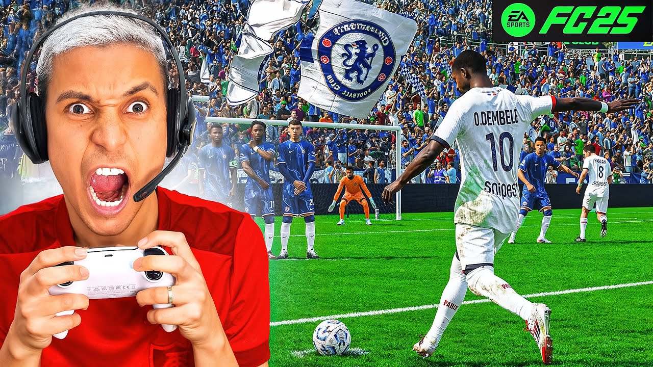 PSG vs CHELSEA NO FIFA 25! JOGASSO!