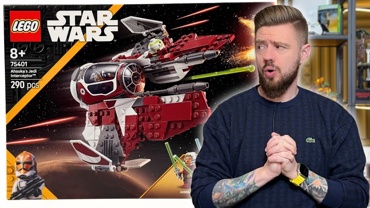 INTERCEPTOR JEDI AHSOKI 😎 LEGO STAR WARS 75401 RECENZJA