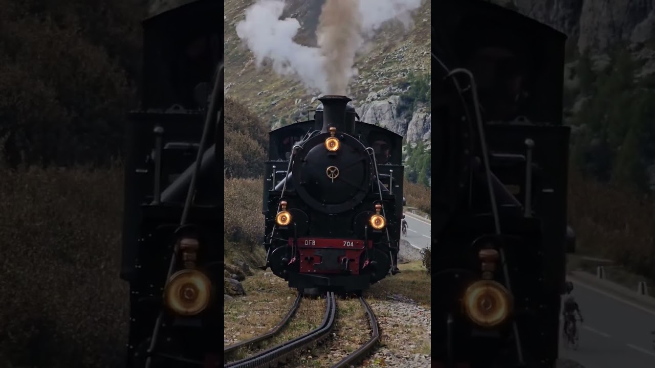 Locomotora a vapor #trenes