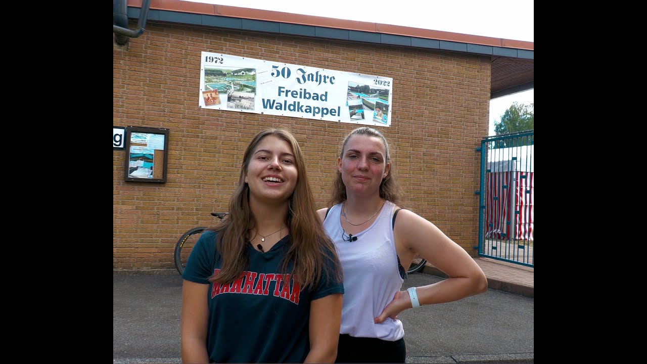 Das Freibad Waldkappel - Wir besuchen die Jubiläumsfeier zum 50 jährigen Bestehen