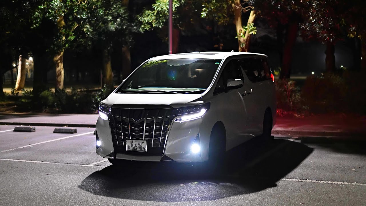 Toyota 30 Alphard GF Hybrid | POV Night Drive