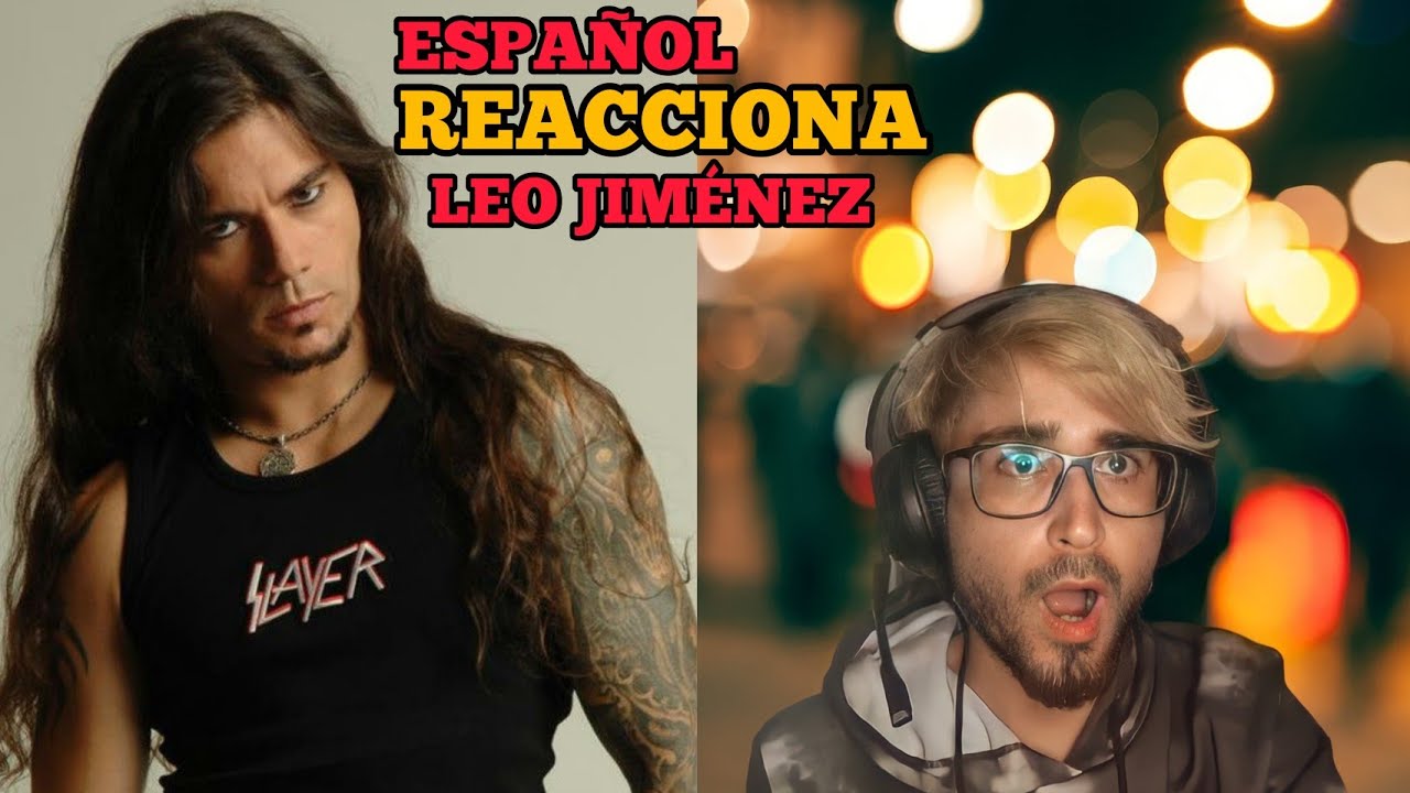 ESPAÑOL reacciona a Leo Jiménez | El Tiempo Curará