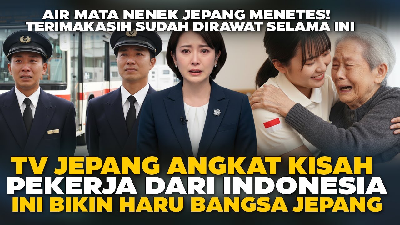 Sifat Orang Indonesia Bikin Jepang Menangis ! Masuk Liputan TV Diberitakan Ke Dunia