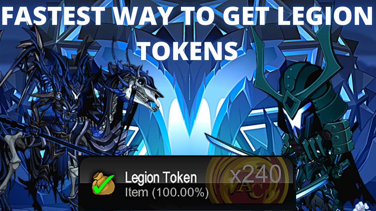 AQW - Fastest Way Of Farming Legion Tokens With & Without Pet