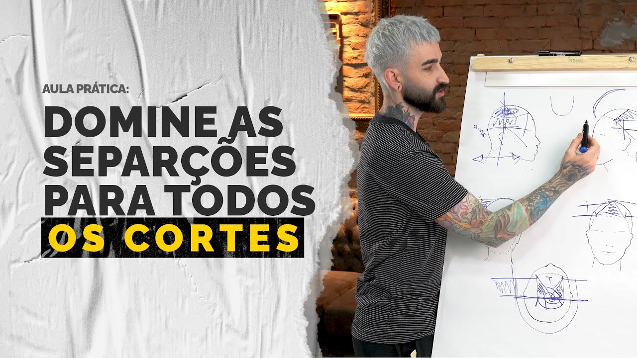 Guia de Separações para QUALQUER tipo de Corte | Barbeiro Educador