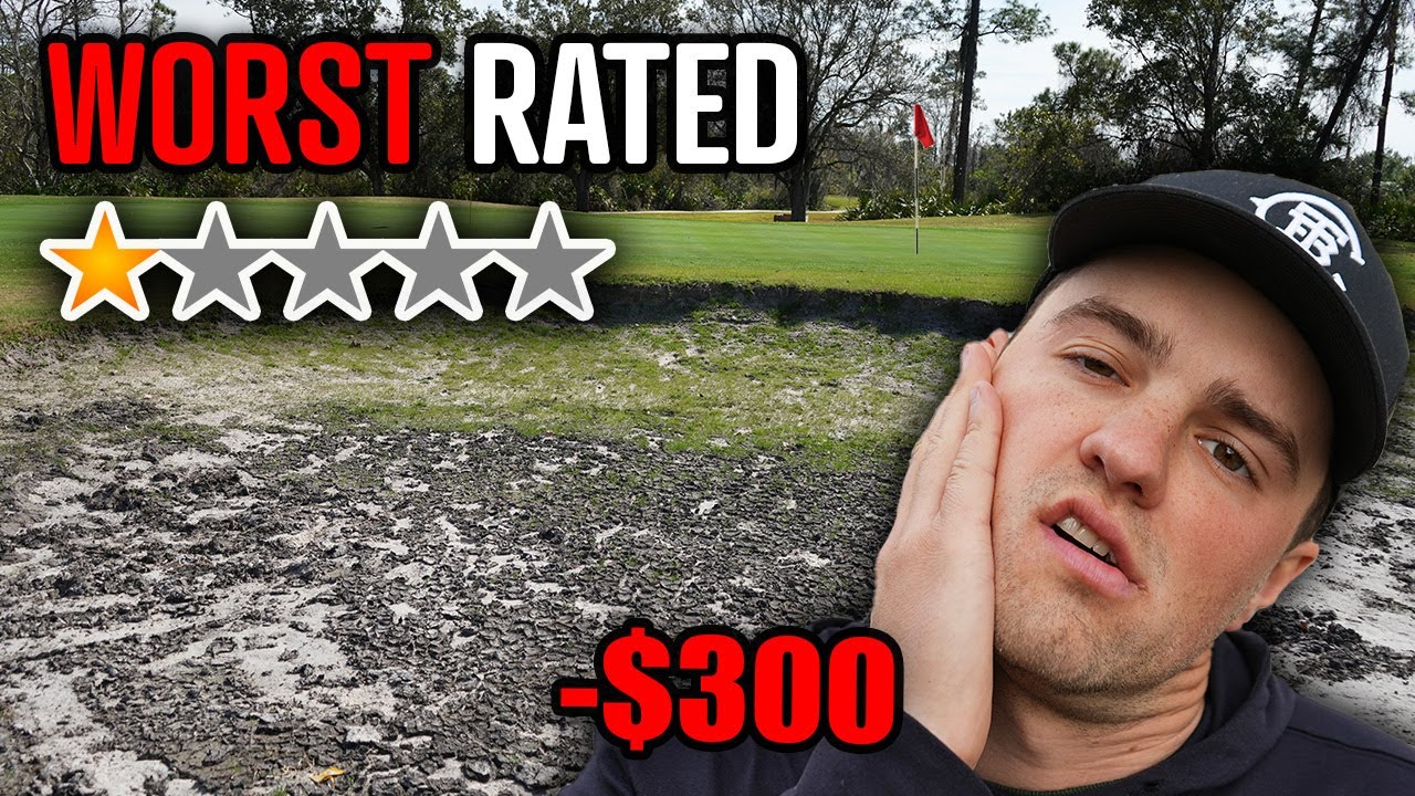 I Paid $300 To Play The WORST RATED Course In Florida
