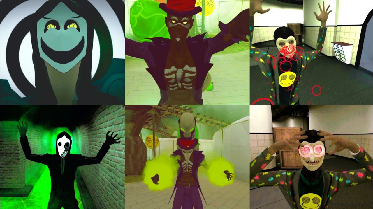 Smiling X Corp 2 Old Jumpscares Vs New Jumpscares
