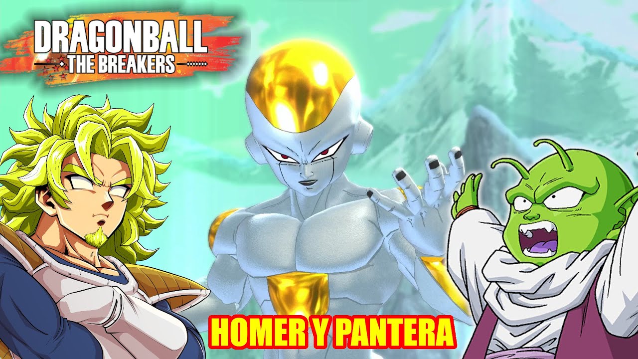 HOMER y @PanteraZ contra un FREEZER nivel 100 | Dragon Ball THE BREAKERS