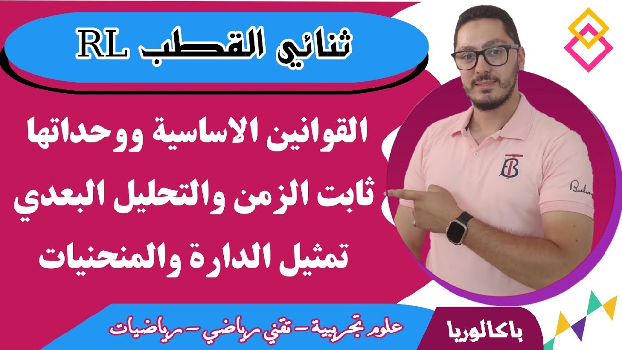 القوانين الأساسية وطريقة تطبيقها | ثنائي القطب RL | الباكالوريا