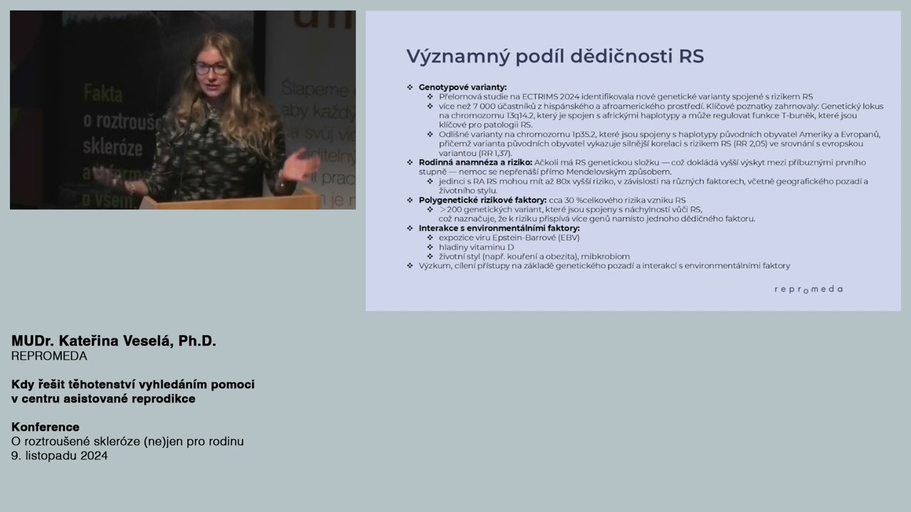 MUDr. Kateřina Veselá, PhD., Repromeda