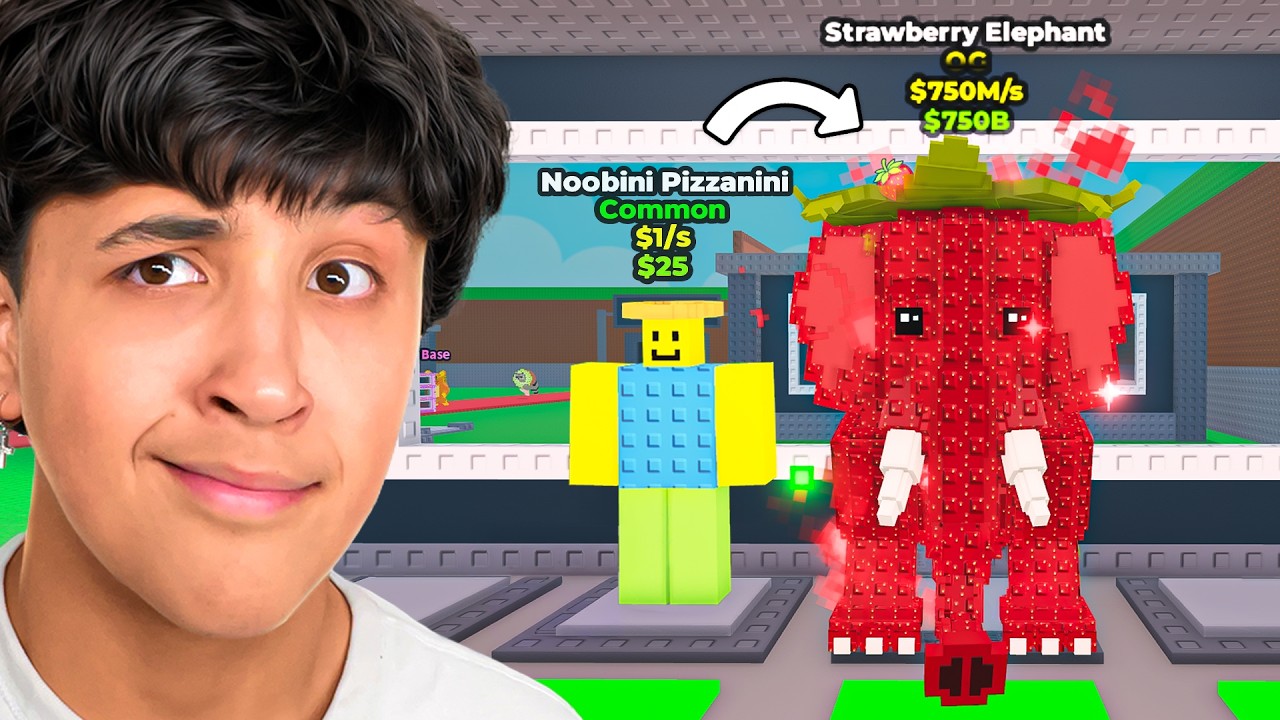 Noobini to Strawberry Elephant Speedrun!