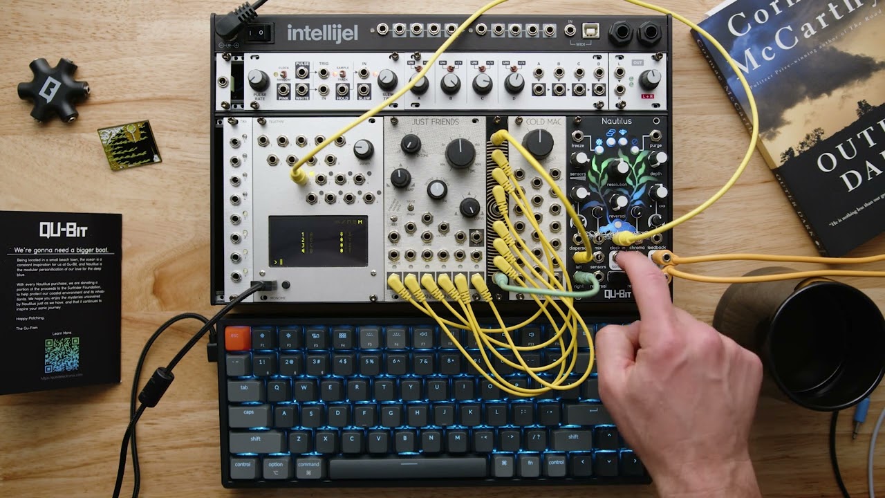 Патч с нуля! Qubit Nautilus, Mannequins Just Friends, Monome Teletype